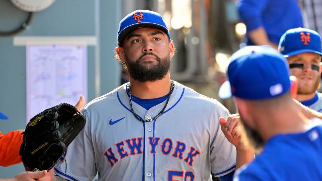New York Mets pitcher Sean Manaea (59)