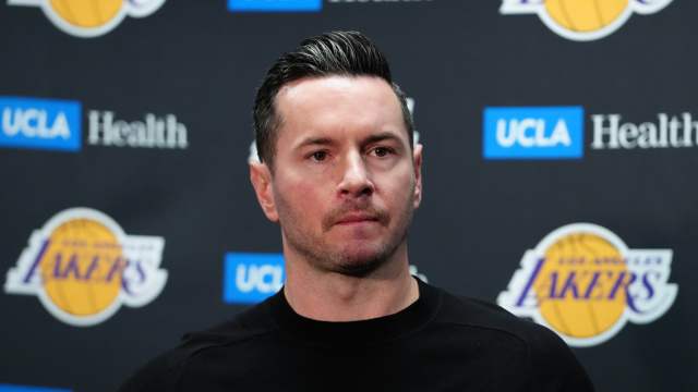 Los Angeles Lakers coach JJ Redick