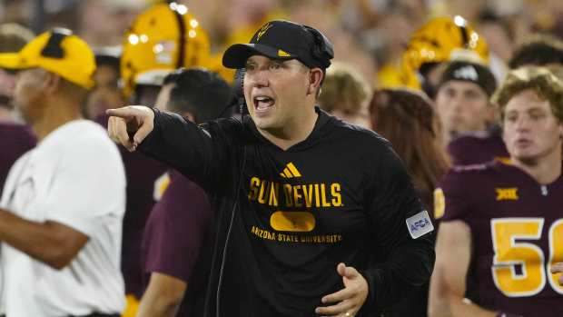 Arizona State head coach Kenny Dillingham.