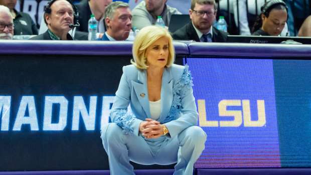 LSU Tigers Head Coach Kim Mulkey.