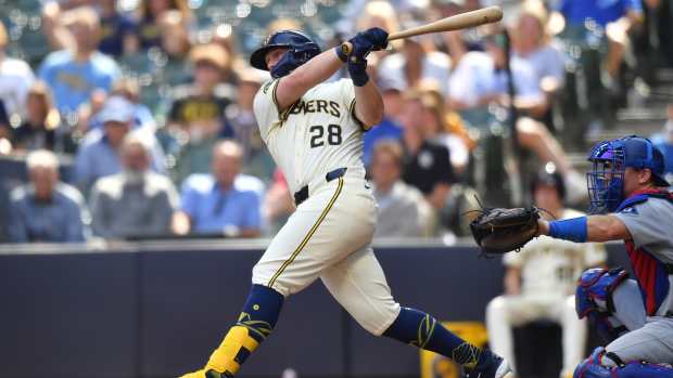 Brewers First Baseman Latest to Unexpectedly Step Into Big Role for the Team - Athlon Sports