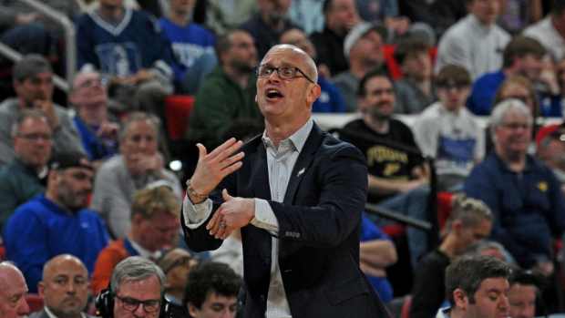 Connecticut Huskies head coach Dan Hurley.