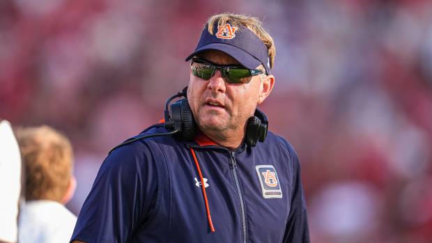 Auburn Tigers head coach Hugh Freeze.