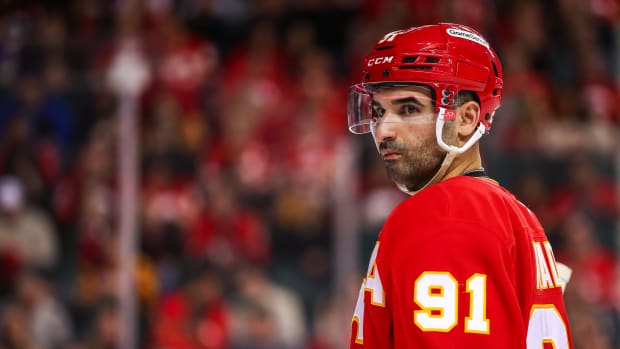 Flames' Nazem Kadri Responds to Maple Leafs Trade Talk - Athlon Sports