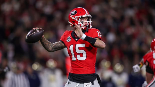 Former Georgia Bulldogs quarterback Carson Beck, now with the Miami Hurricanes.