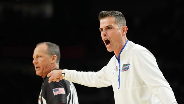 Florida Gators head coach Todd Golden.