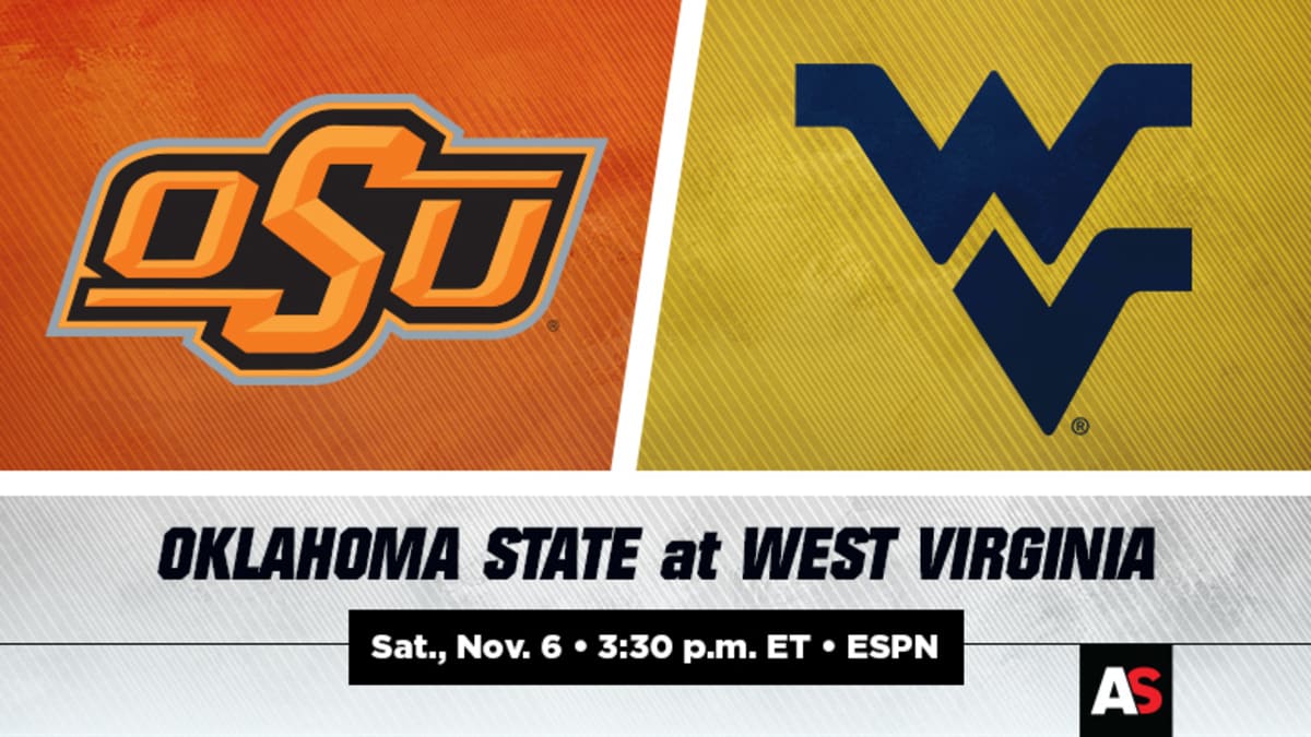 MORGANTOWN, WV - NOVEMBER 06: Oklahoma State Cowboys Running Back