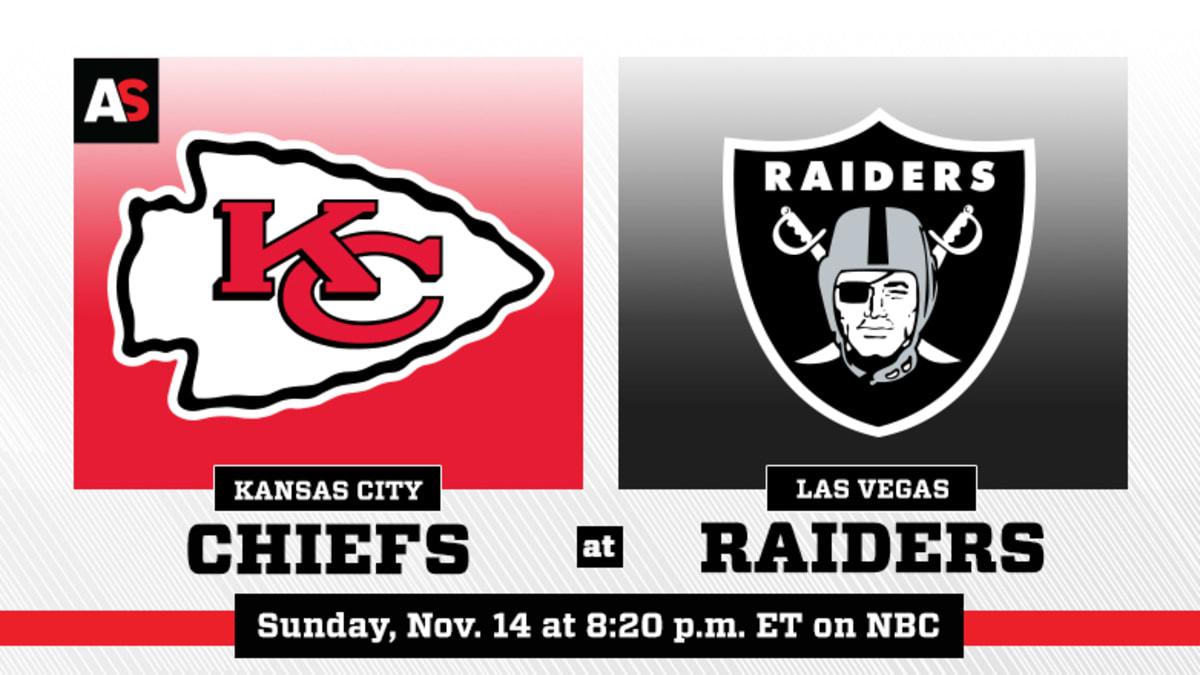 Sunday Night Football: Kansas City Chiefs vs. Las Vegas Raiders