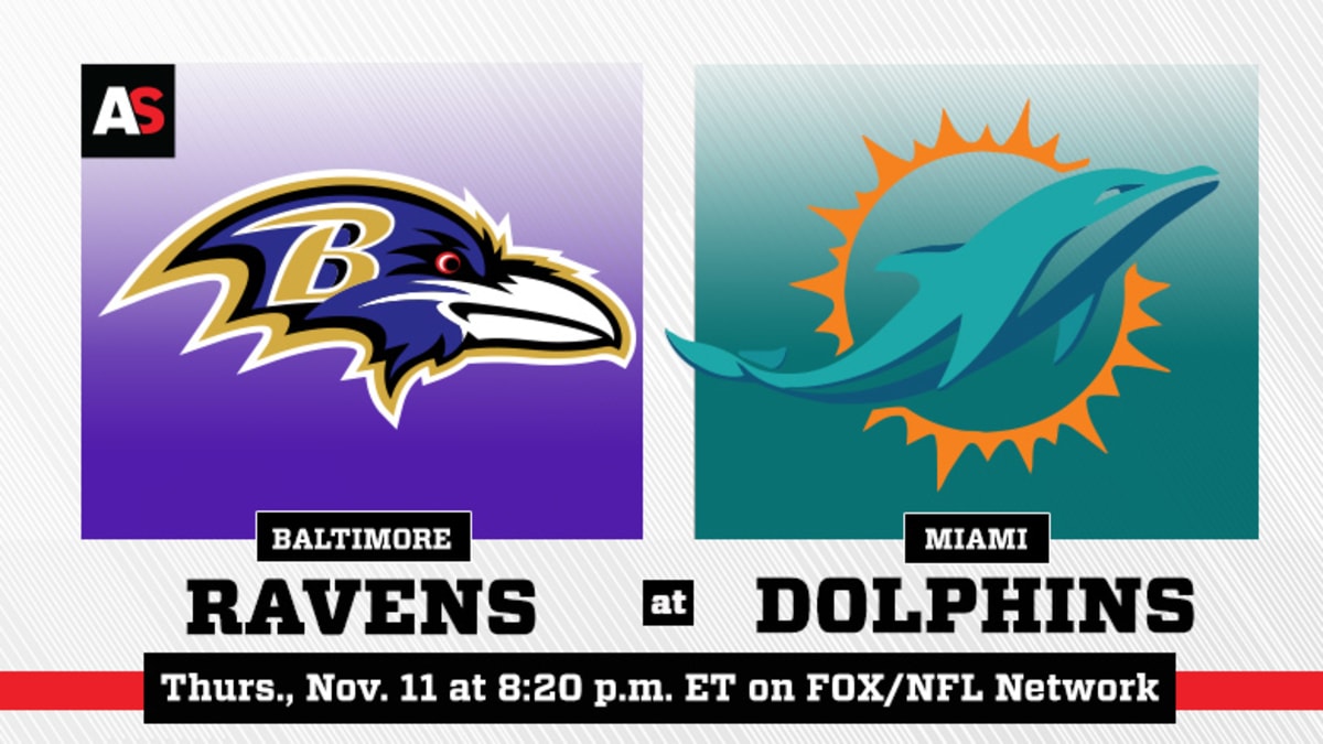 miami dolphins at baltimore ravens