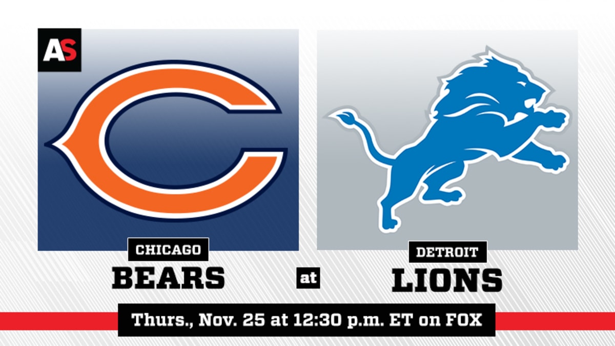lions bears thanksgiving game
