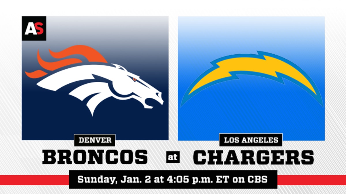 Denver Broncos at Los Angeles Chargers on January 2, 2021