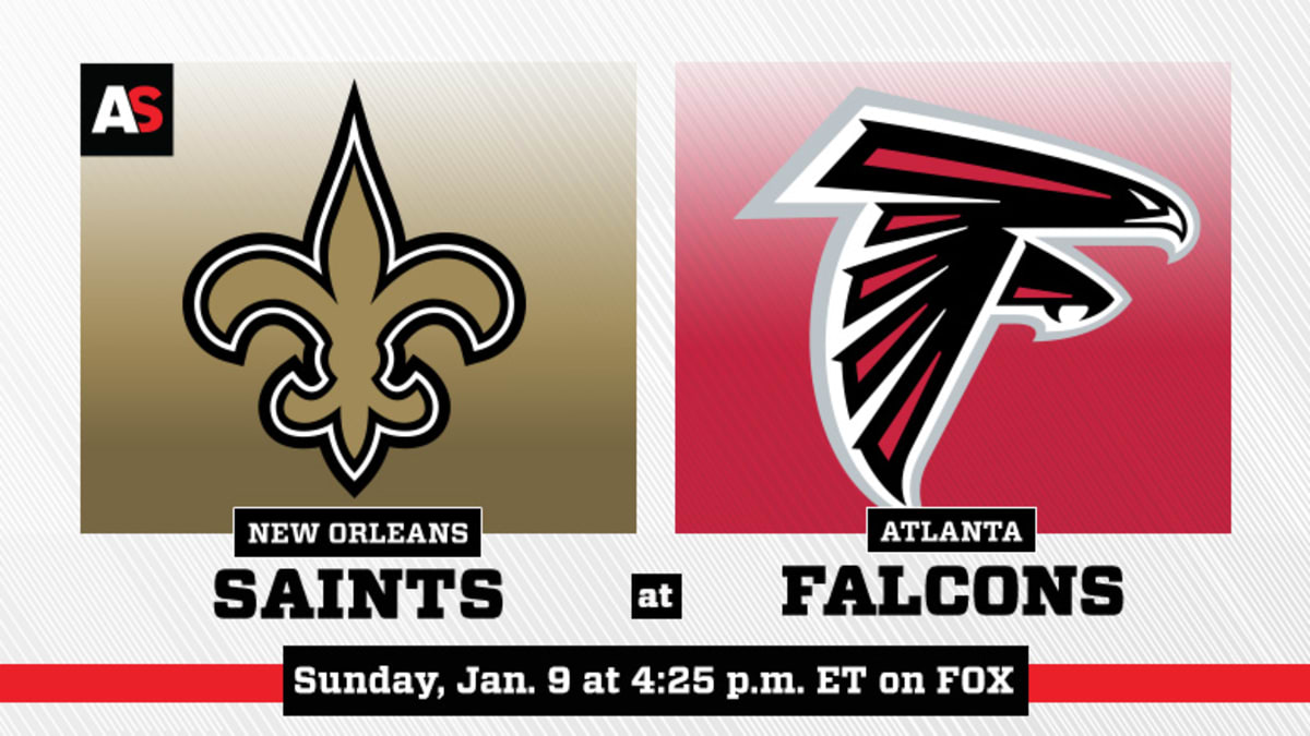 New Orleans Saints vs Atlanta Falcons in Week 18 2023