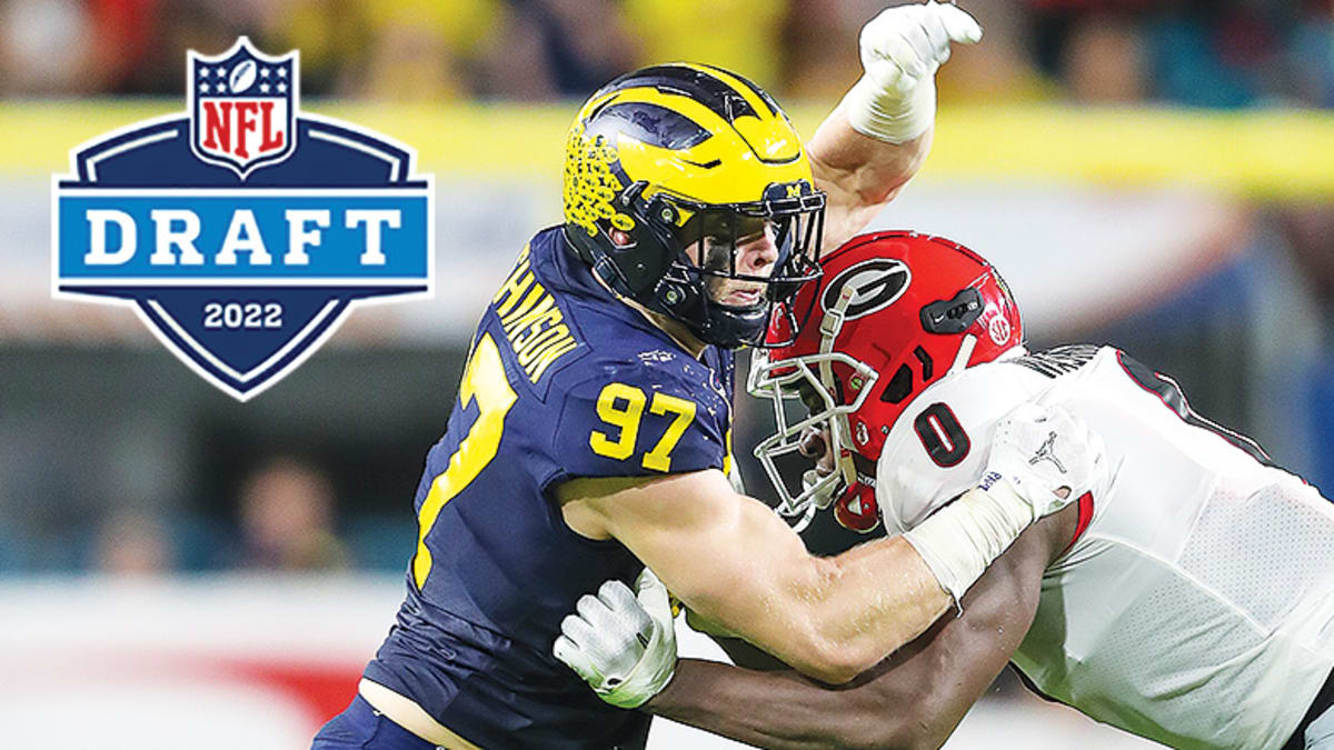 Michigan DE Aidan Hutchinson declares for the 2022 NFL Draft