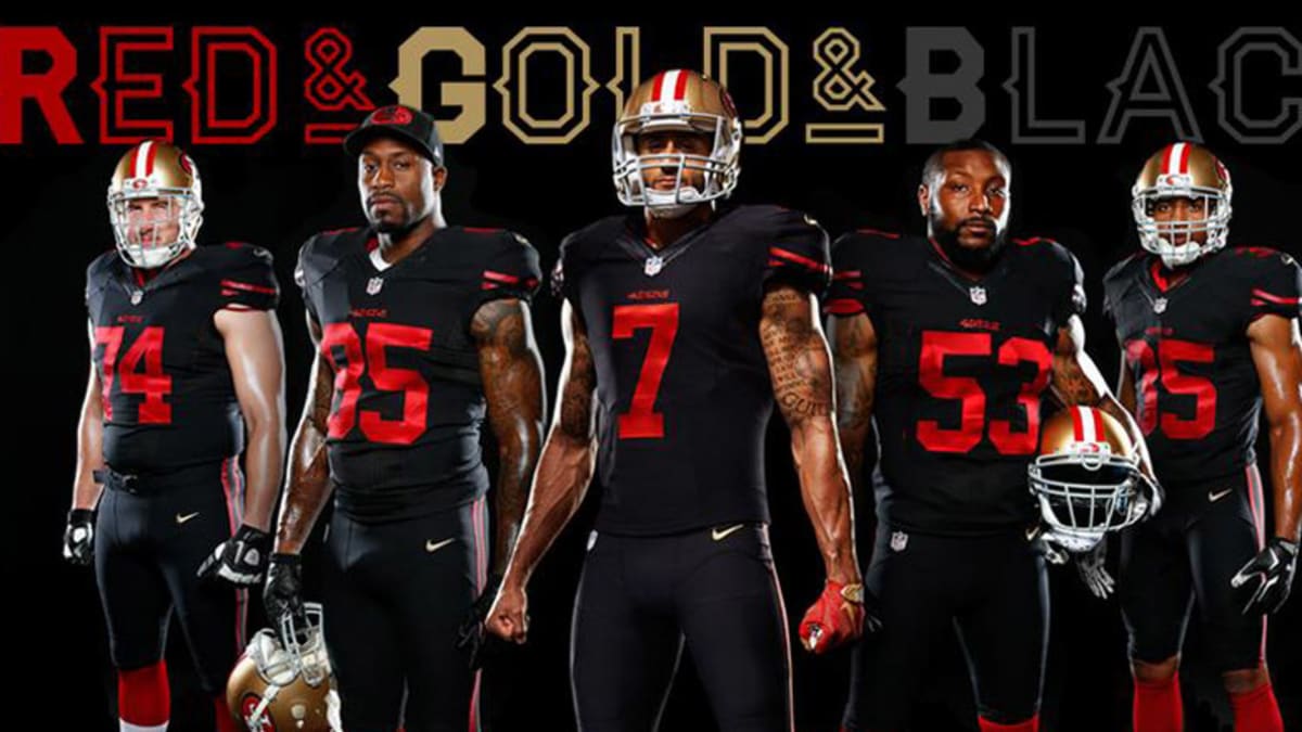 San Francisco 49ers uniform: Team unveils new black alternate - Sports  Illustrated