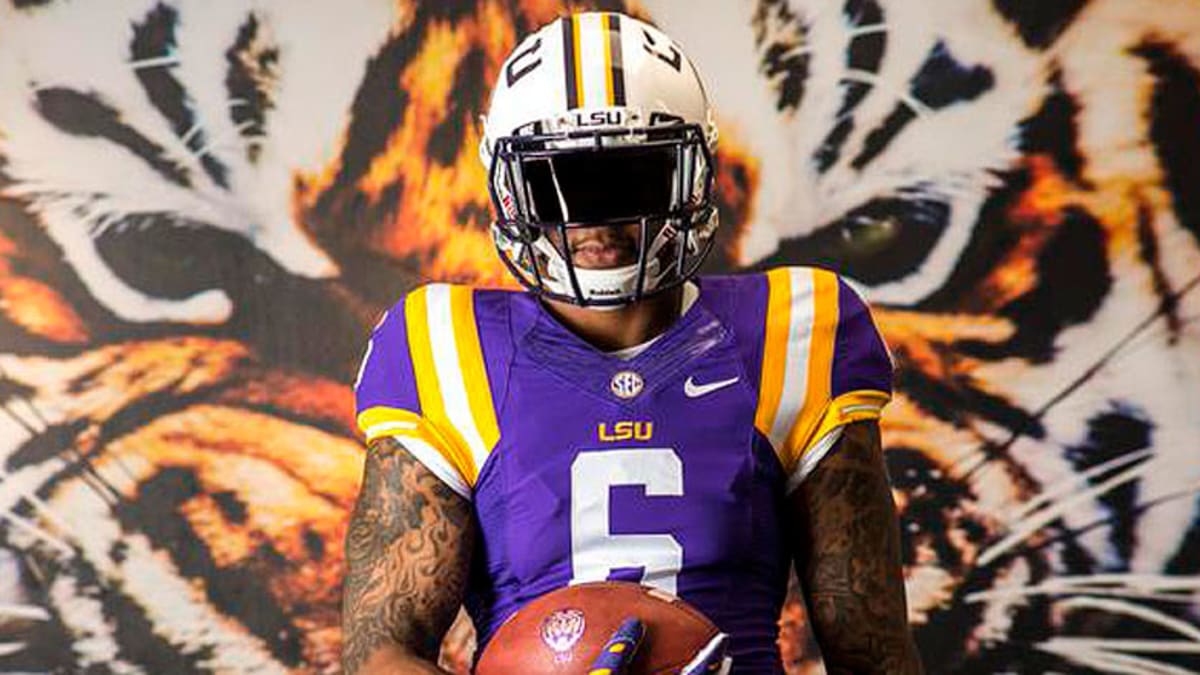 LSU breaks out purple jerseys for first time since 2019; Team says to  expect a faster offense on Saturday