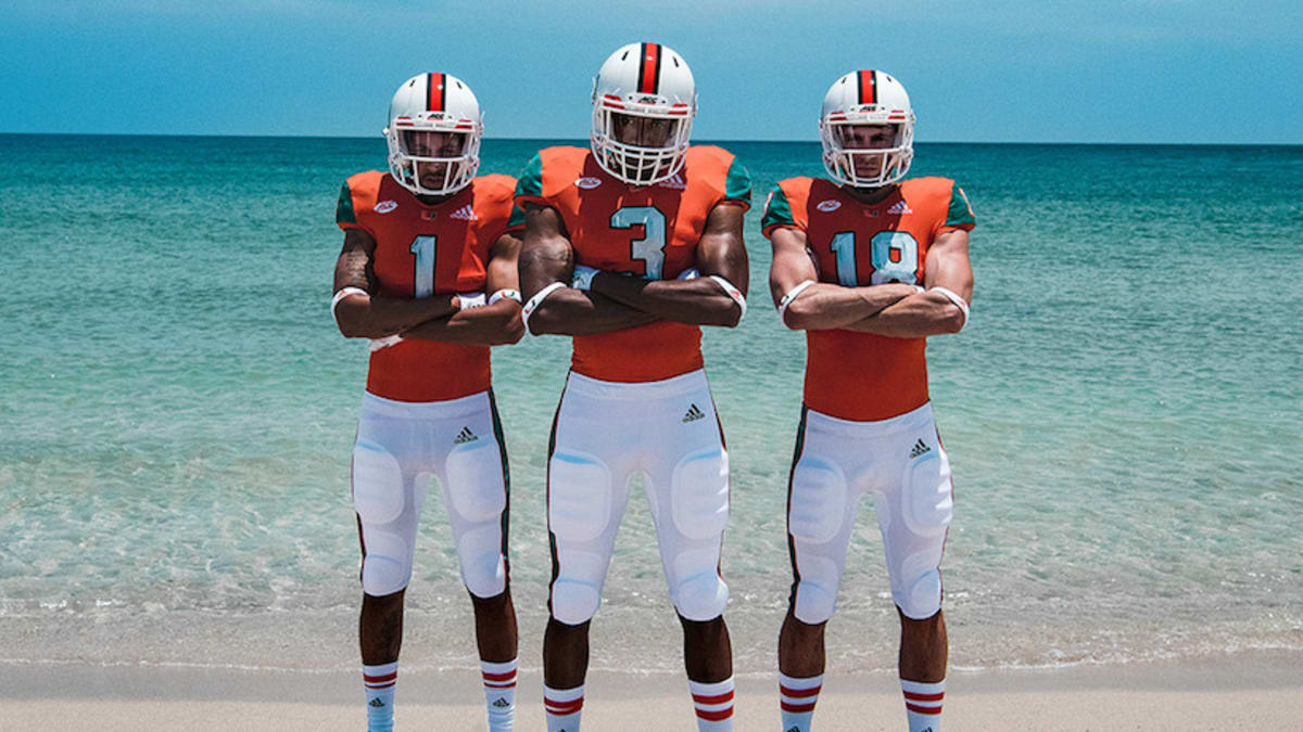 Miami Hurricanes unveil new uniforms