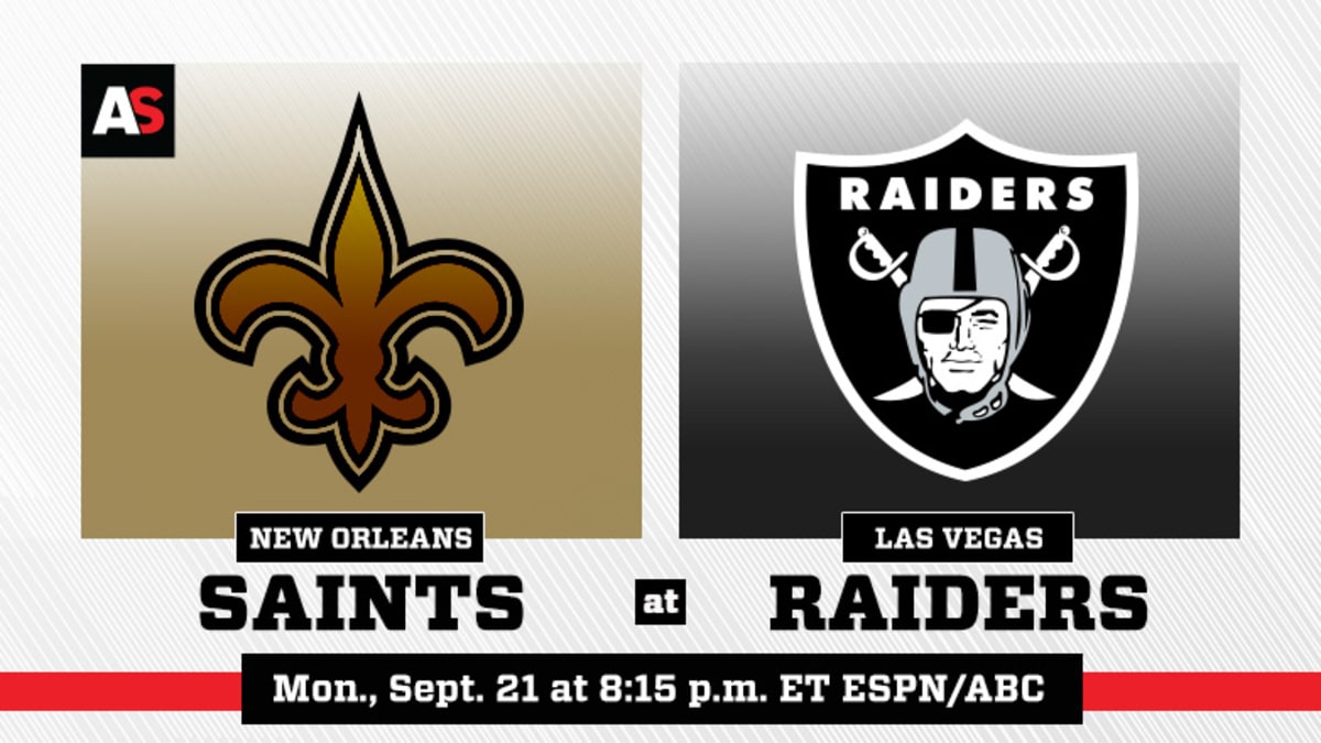 Monday Night Football: New Orleans Saints vs. Las Vegas Raiders