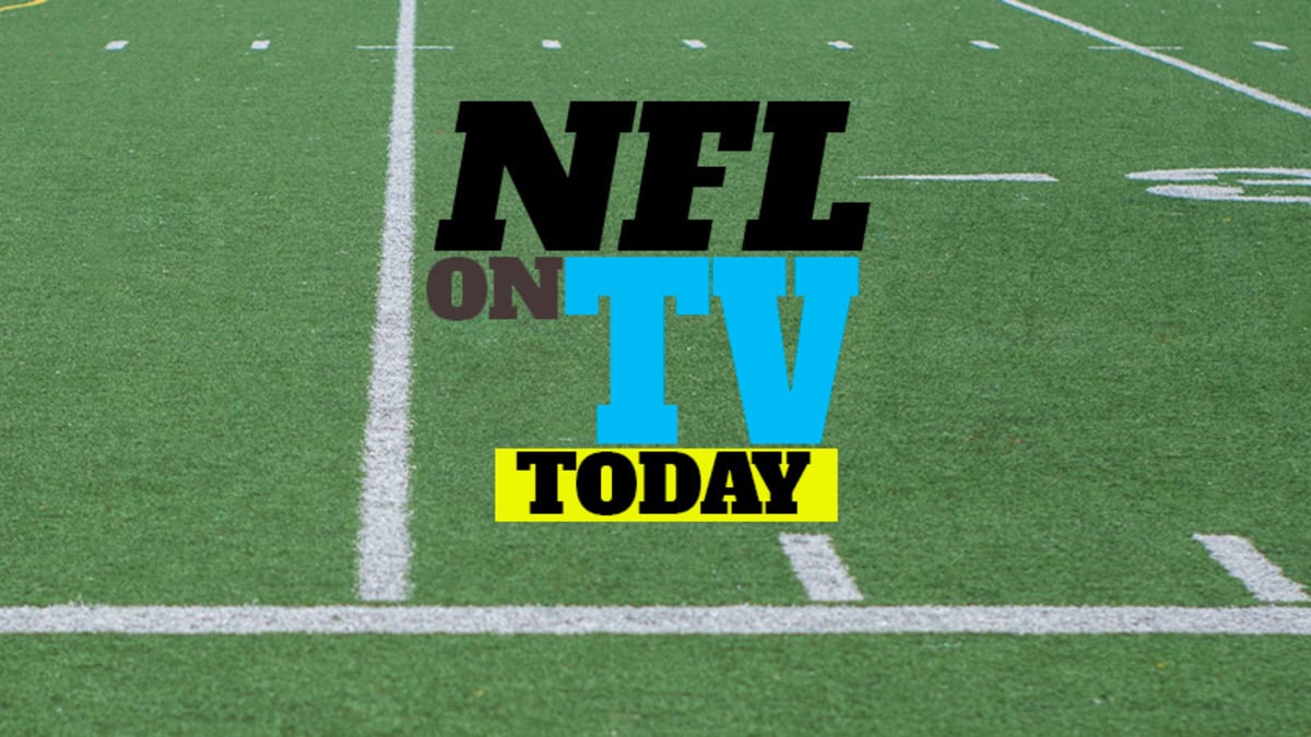who plays nfl football today and what channel