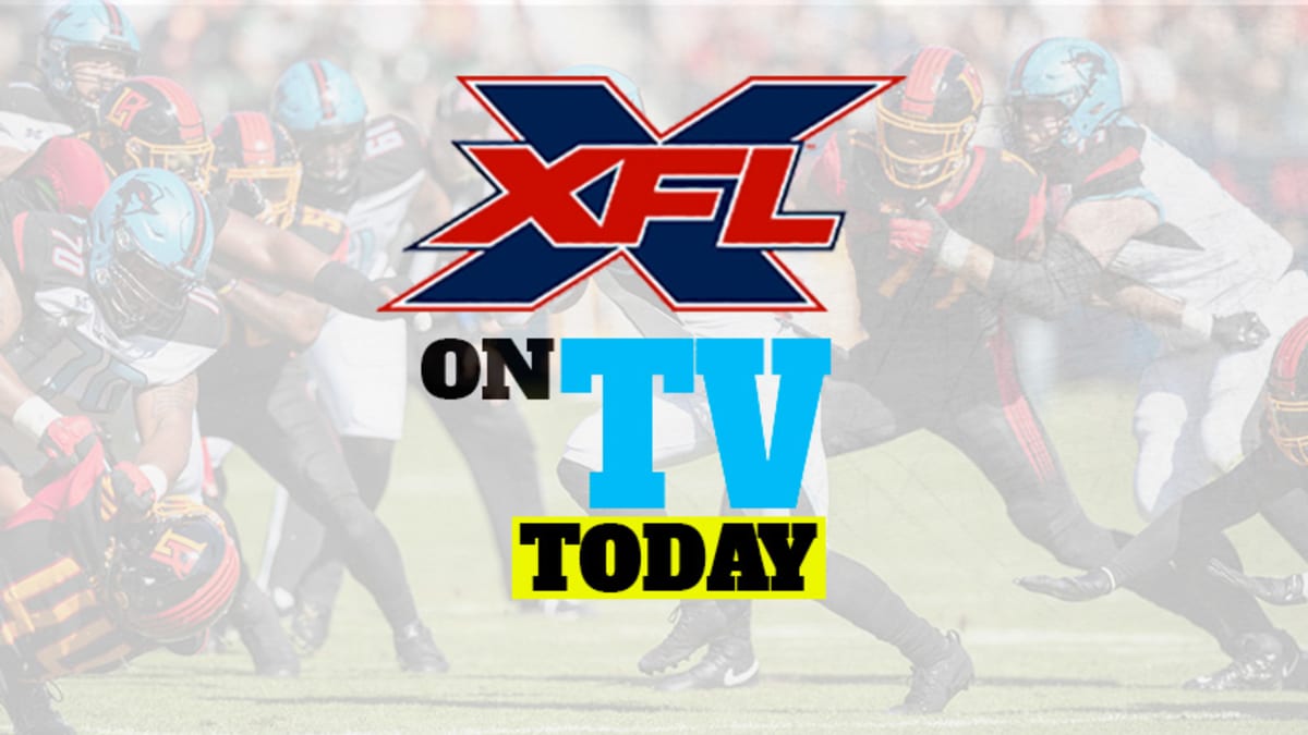 XFL Football Games on TV Today (Sunday, March 19) 