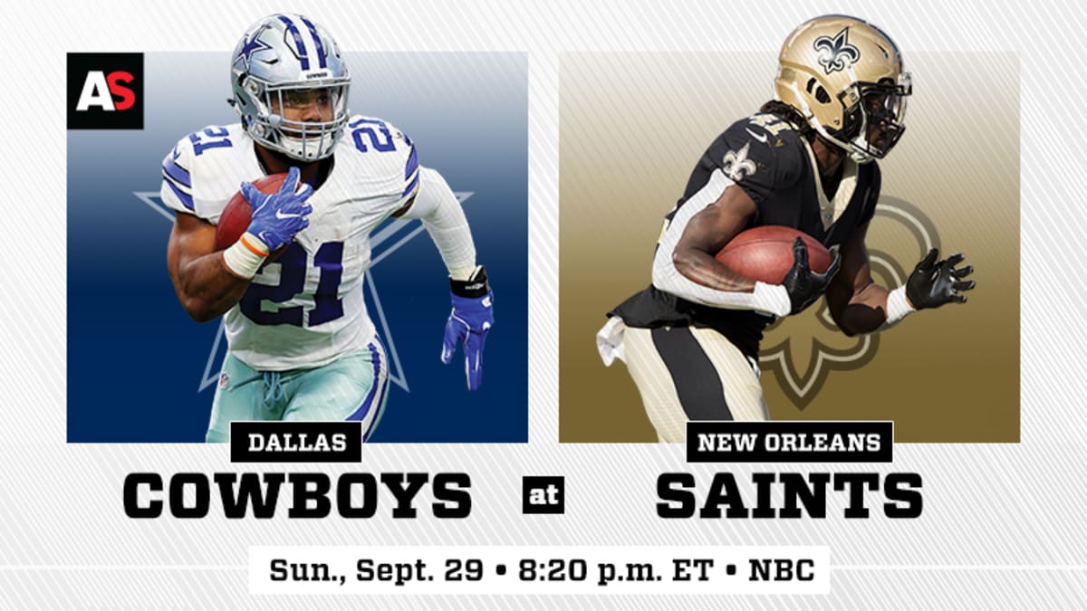 The Saints and Teddy Bridgewater will host the Cowboys on SNF