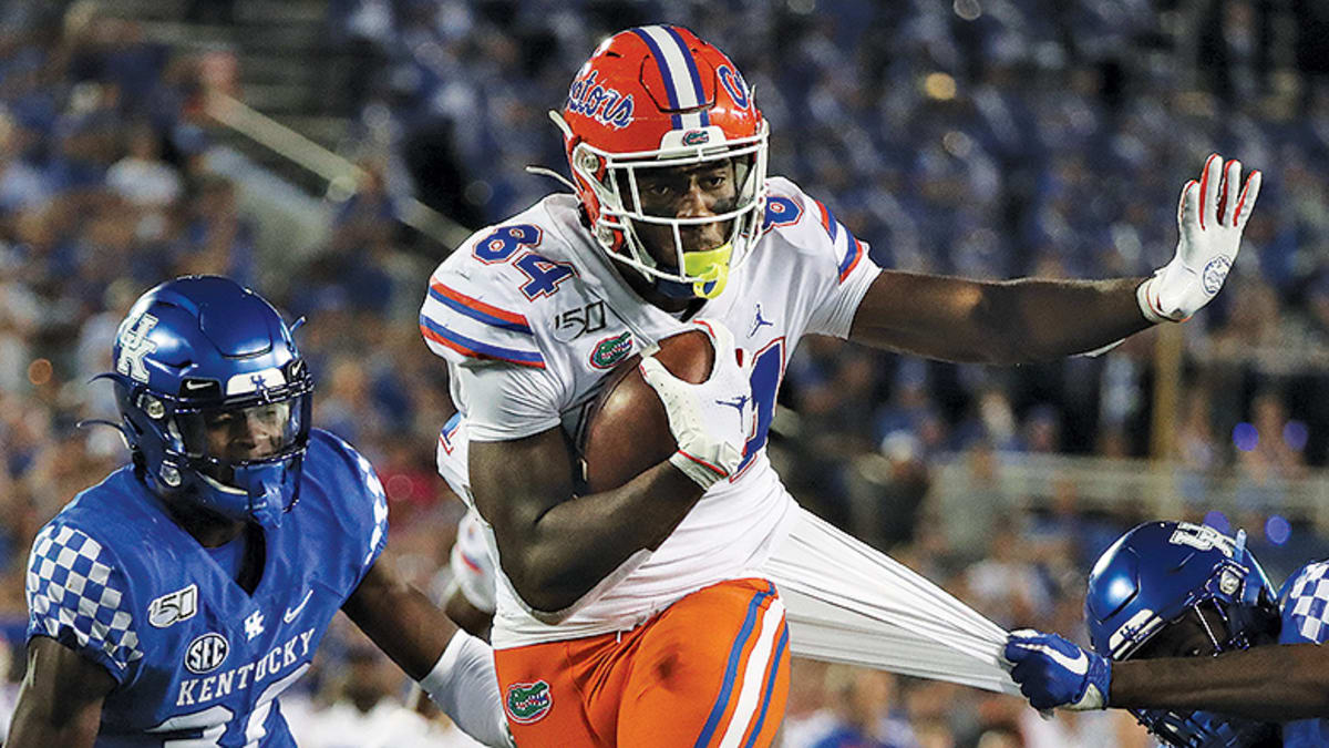 Who follows C.J. Henderson, Kadarius Toney in Florida Gators' No. 1?