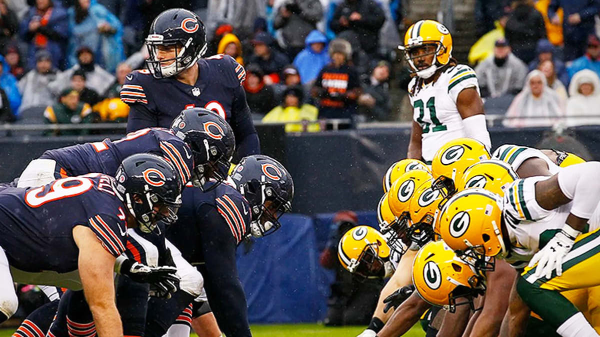 Photo: Green Bay Packers vs Chicago Bears in Chicago