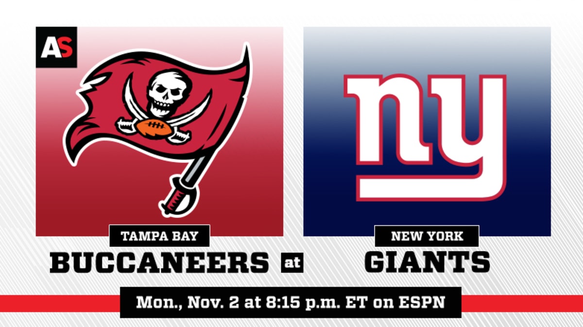 Monday Night Football: Tampa Bay Buccaneers vs. New York Giants