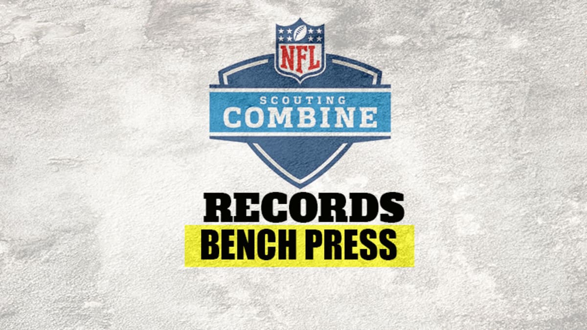 NFL Scouting Combine Records by Drill (40-yard dash, bench press, vertical)  