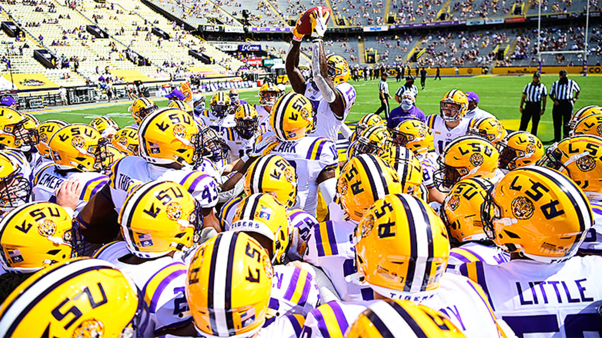 Lsu Football Tigers 2021 Schedule Analysis Athlonsports Com Expert Predictions Picks And Previews