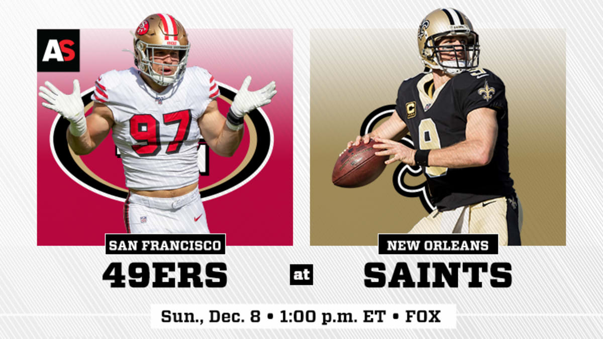 how to watch 49ers vs saints