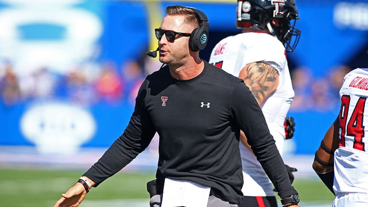 CFP #ExtraYardWeek - Texas Tech's Kliff Kingsbury, It's the College  Football Playoff's Extra Yard For Teachers Week! Both of Texas Tech head  coach Kliff Kingsbury's parents were teachers., By Big 12 Conference