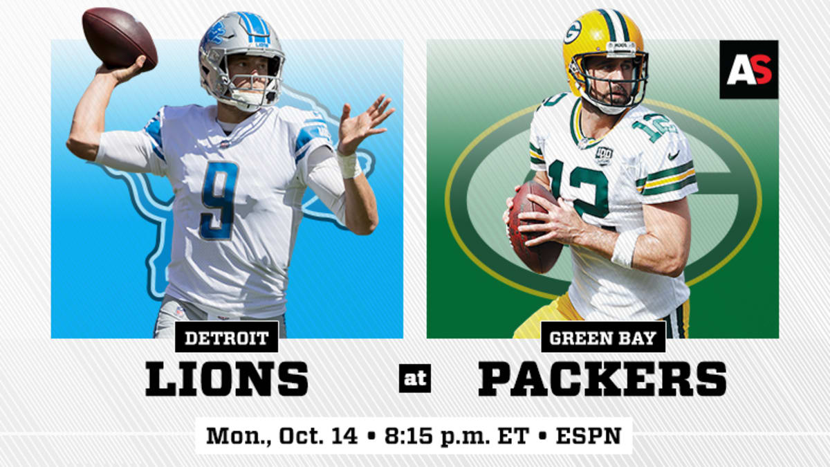 Detroit Lions at Green Bay Packers: Thursday Night Football picks