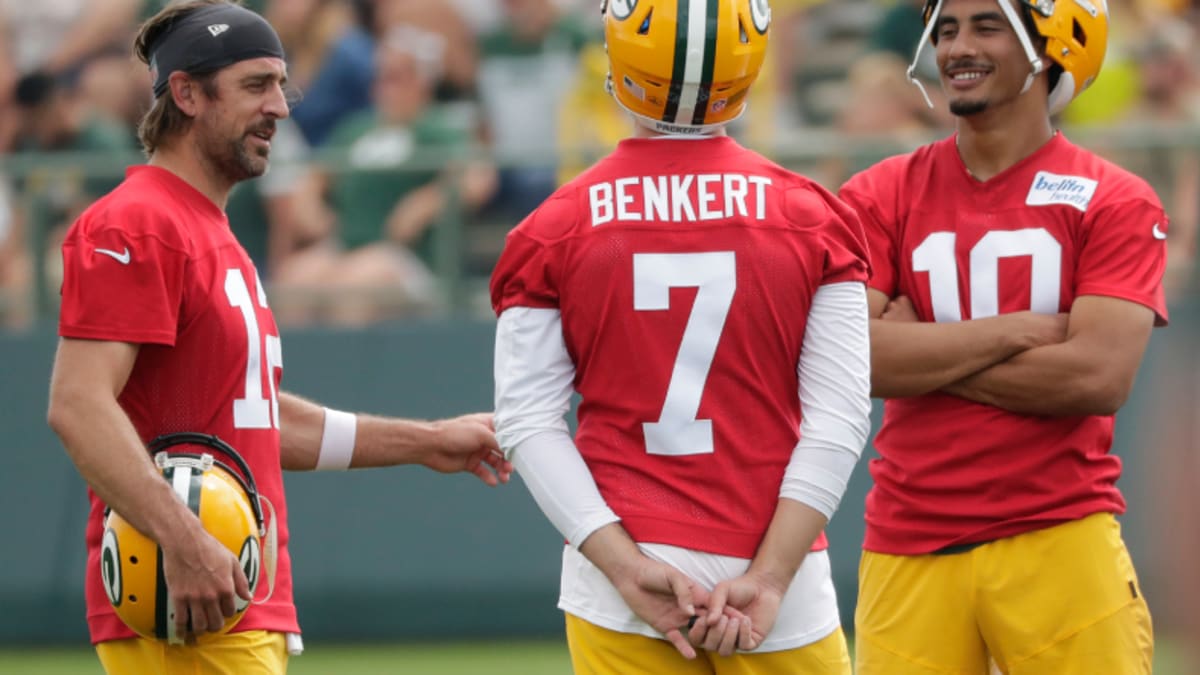 Aaron Rodgers pushed for Kurt Benkert to get final kneel-down in