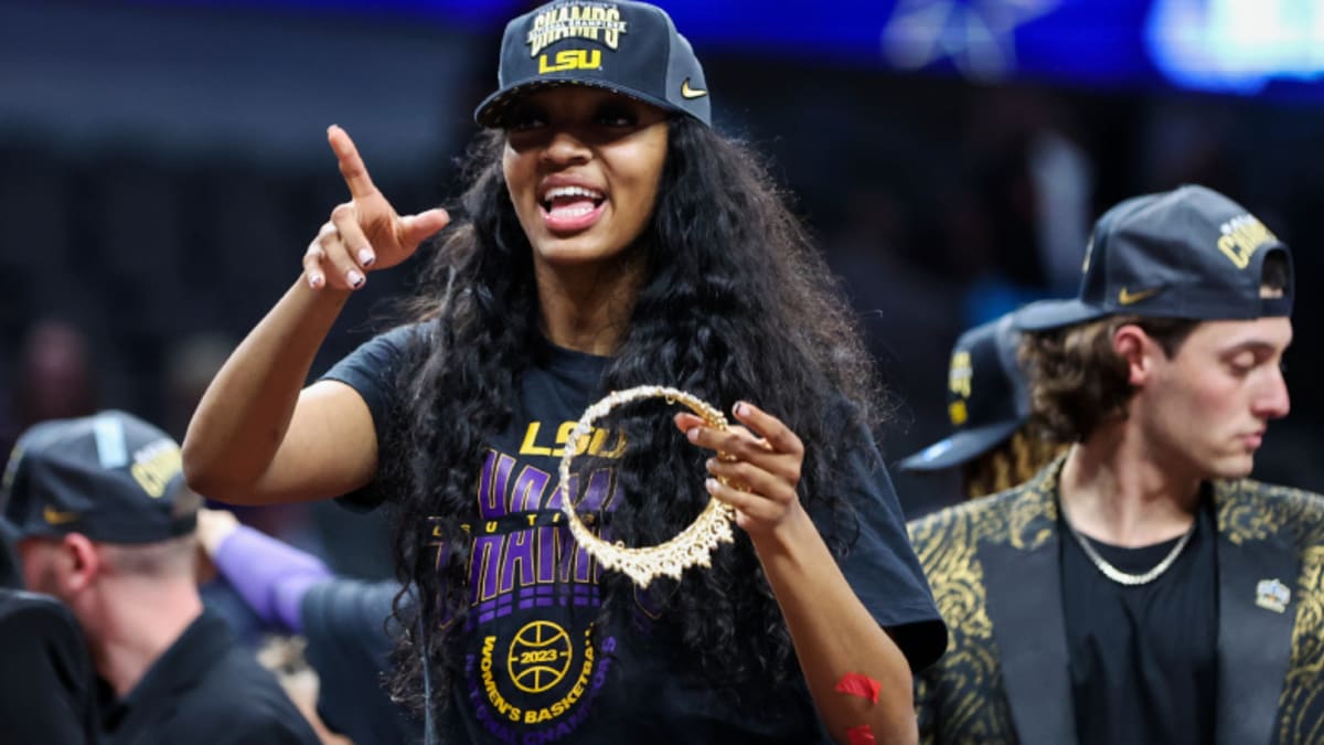 Angel Reese's championship victory tour includes dancing with Ja Morant