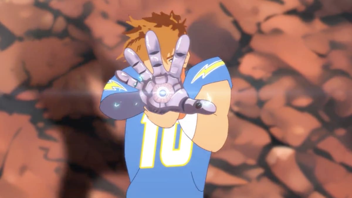 Hayden Herrera on X: Anime Justin Herbert! Check out the shoutouts to  @ILoveMyIrish & @oregonfootball in the Chargers' schedule release video   / X