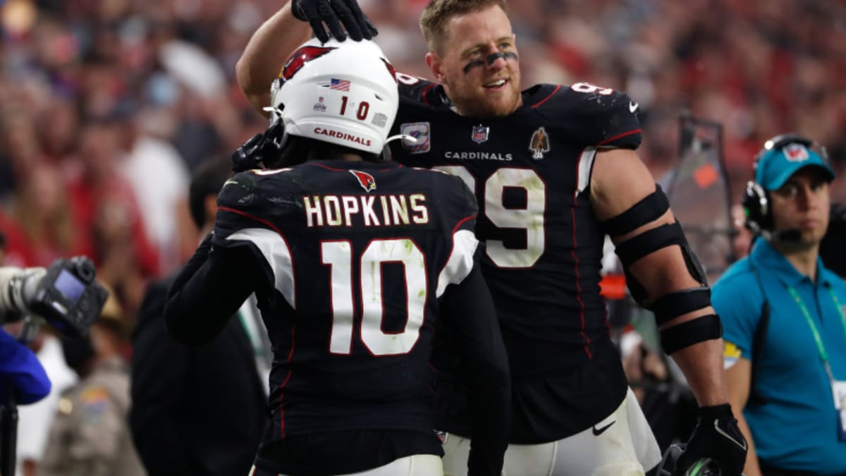 Former Texans DeAndre Hopkins, J.J. Watt star in Cardinals' win