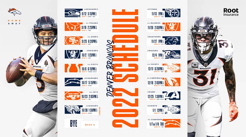Denver Broncos Schedule 2023 Tickets