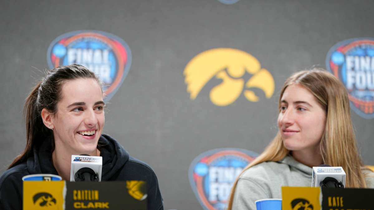 Caitlin Clark Speaks Out About Kate Martin's WNBA Announcement - Athlon Sports