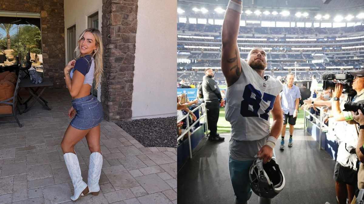 Dallas Cowboys Romance: Jake Ferguson Shows Off 'Ring' Tattoo for Girlfriend  Haley Cavinder - Athlon Sports