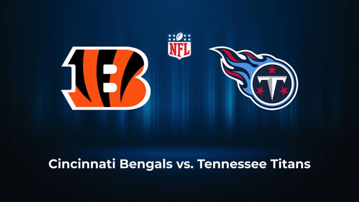 Tennessee Titans vs Cincinnati Bengals betting odds, point spread