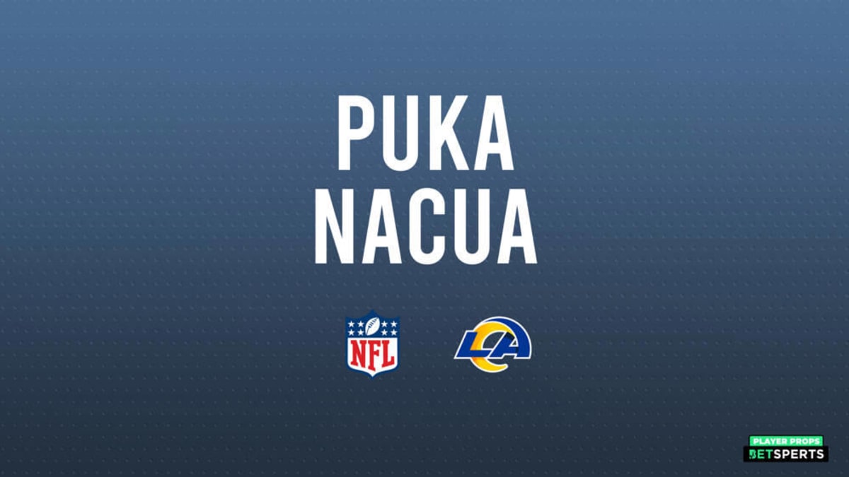 Puka Nacua player props, betting odds and picks for Rams vs