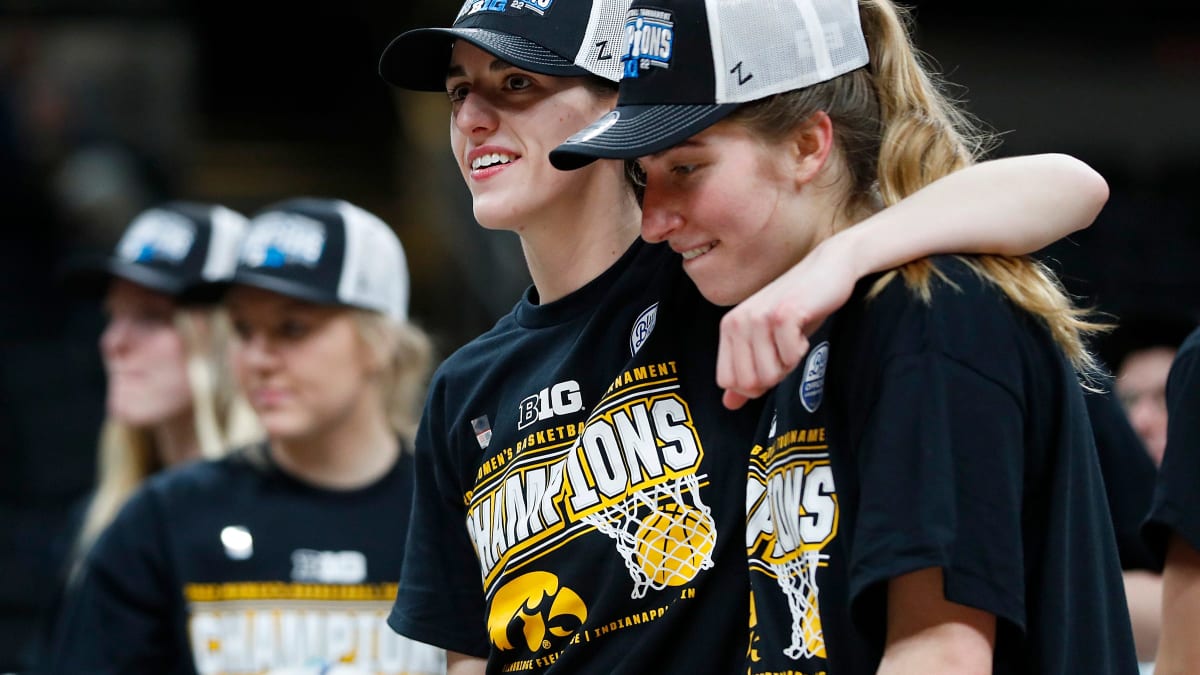 Kate Martin Reacts to Caitlin Clark's 6-Word Message Before WNBA Season - Athlon Sports