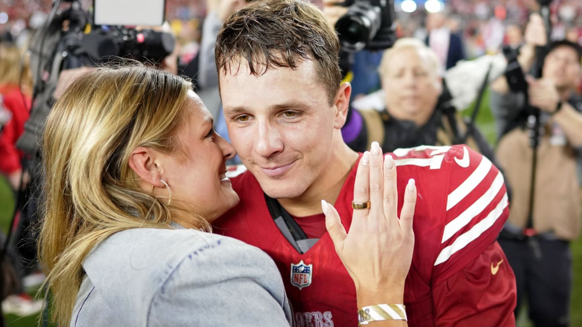 Brock Purdy's Wife Reacts to Discovery About 49ers QB - Athlon Sports