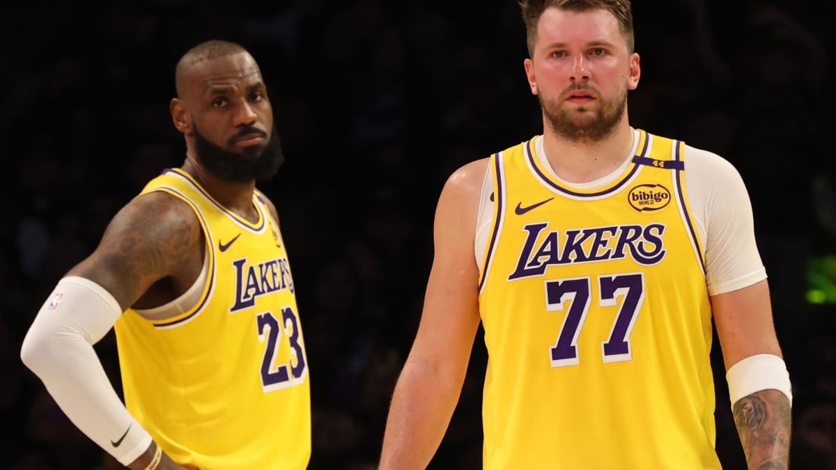 LeBron James Reflects on Luka Dončić's First Game Against Dallas Mavericks  - Athlon Sports