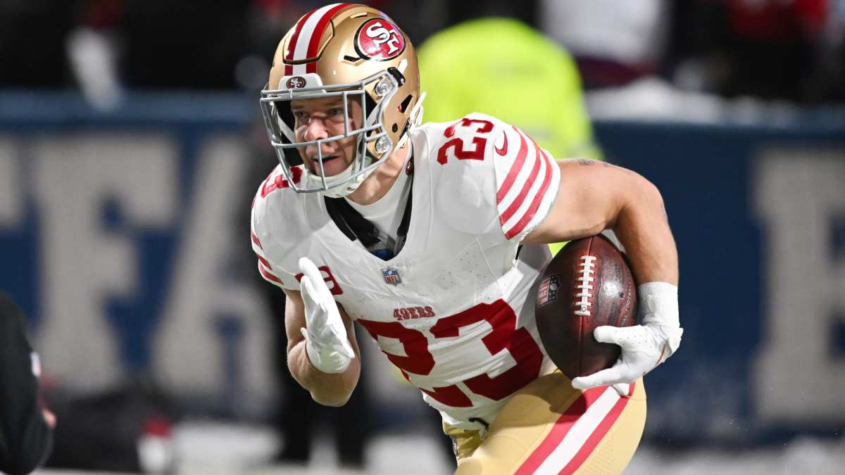 San Francisco 49ers Trade of Christian McCaffrey Backup Jordan Mason Speaks  Volumes About CMC's Health - Athlon Sports