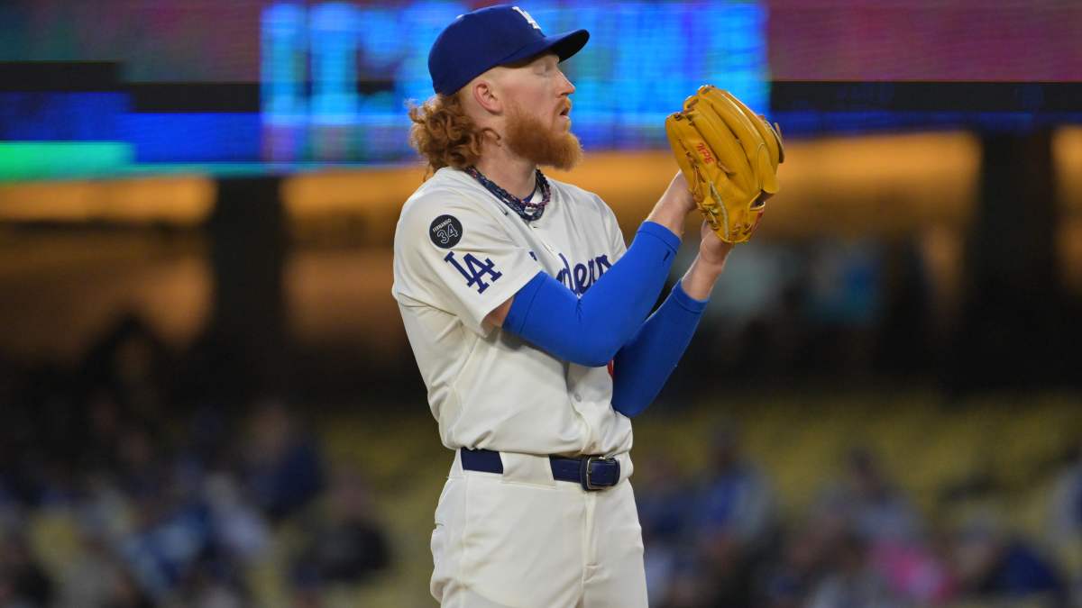 Dodgers Send Three-Word Message to Dustin May After Impressive Return - Athlon Sports