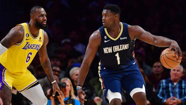 Zion Williamson Admits He s Following LeBron James Blueprint To Prepare For Next Season Athlon Sports
