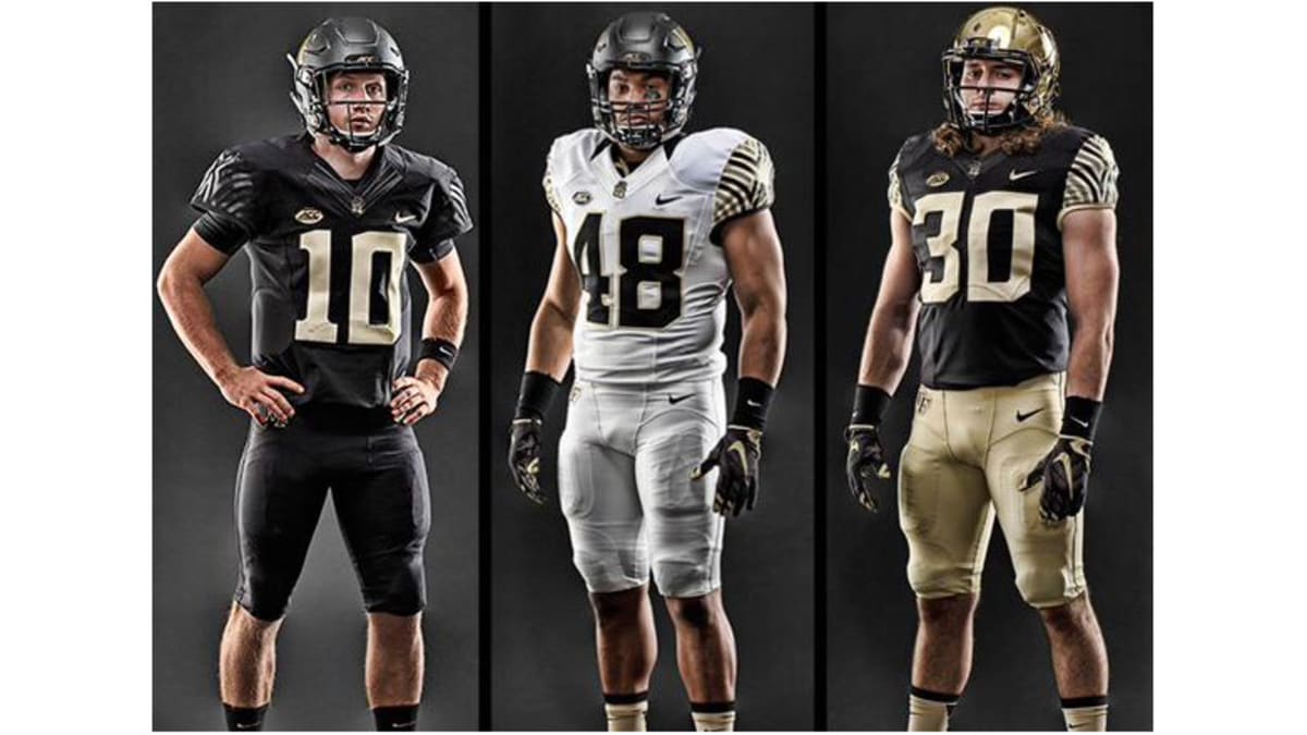 Wake Forest Unveils New Football Uniforms and Helmets for 2015