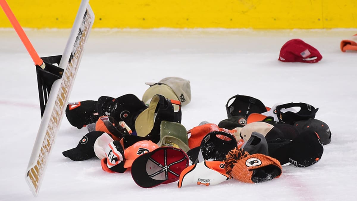 What s the origin of the term hat trick in hockey Athlon Sports