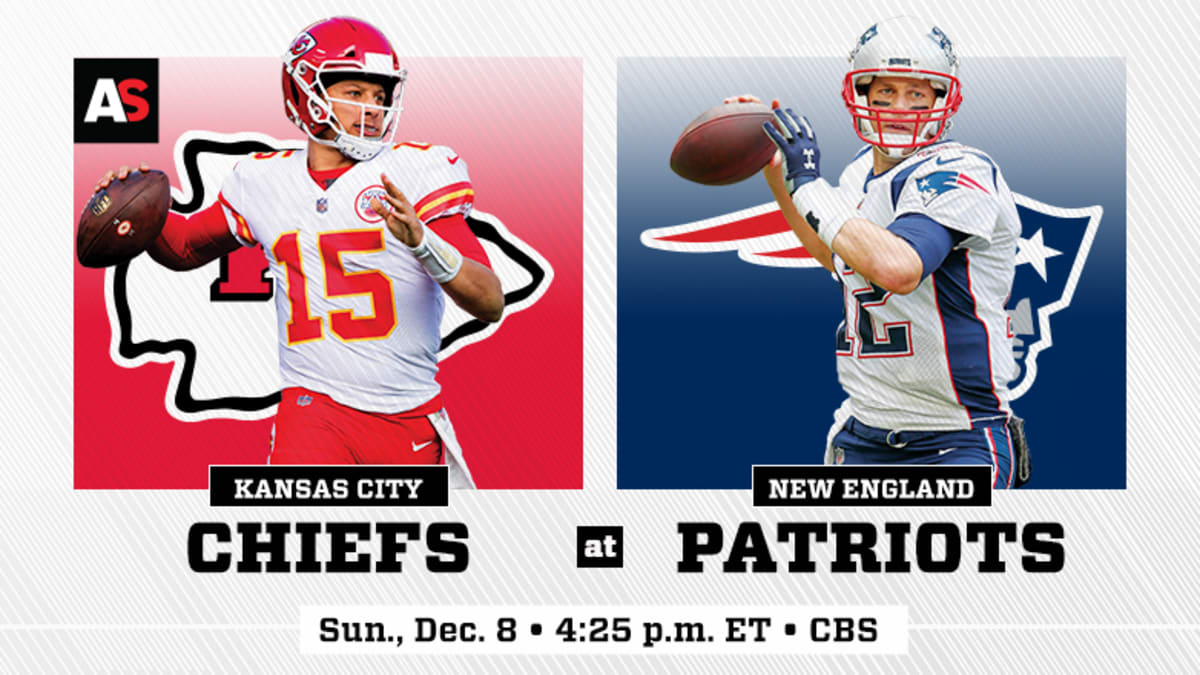 Chiefs vs patriots what channel clearance
